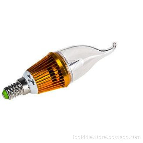 High Power 240 Lumen LED Candle Bulbs , Museum LED Light Bu